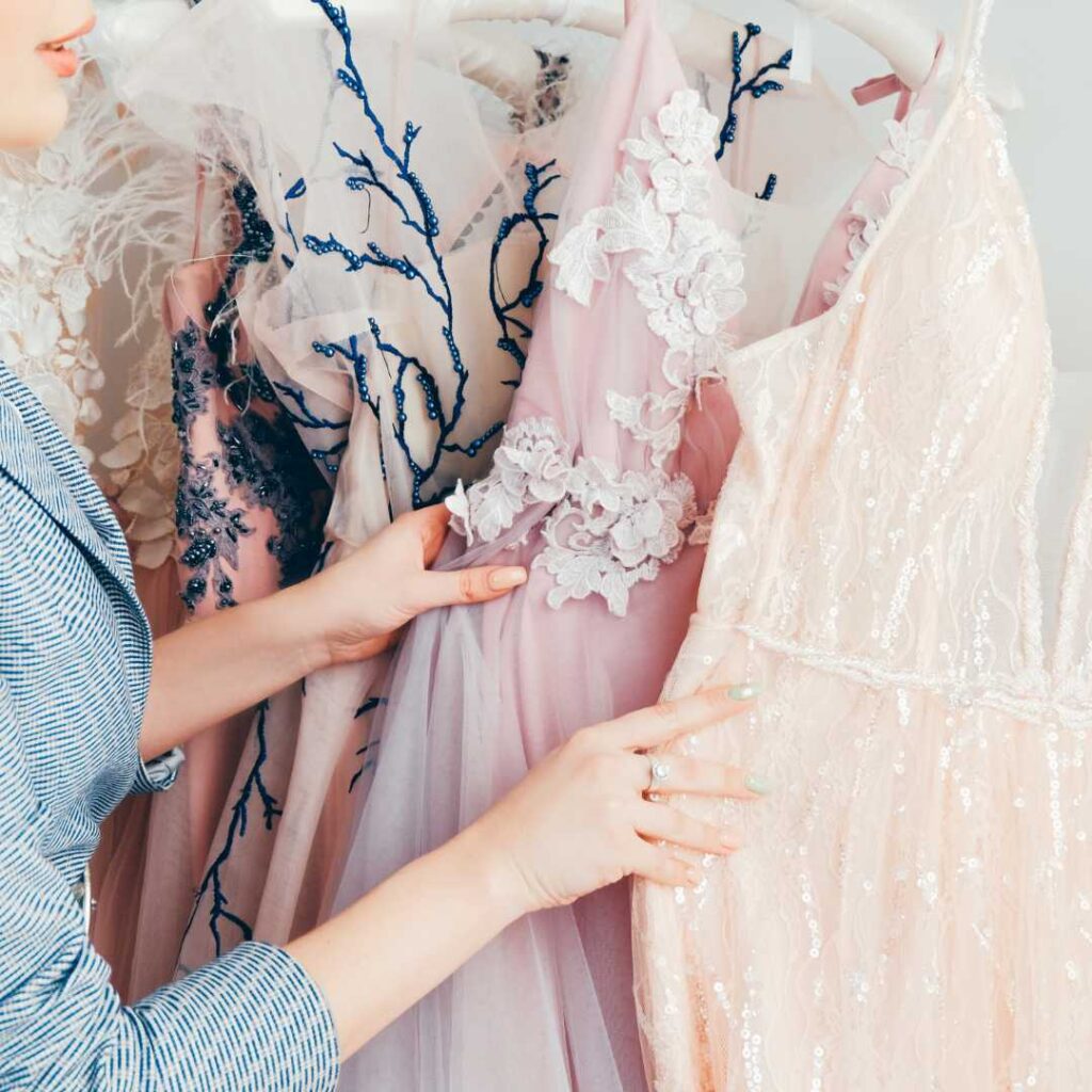 Caring for your debutant gowns
